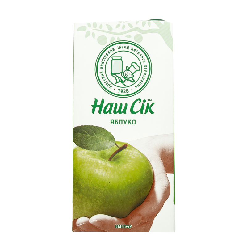 Нектар НАШ СІК яблуко, 1,93 л